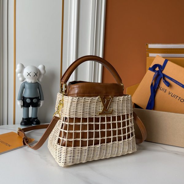 LV Capucines BB Wicker Bag M85481 BC