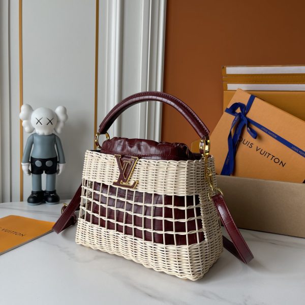 LV Capucines BB Wicker Bag M85481 BC