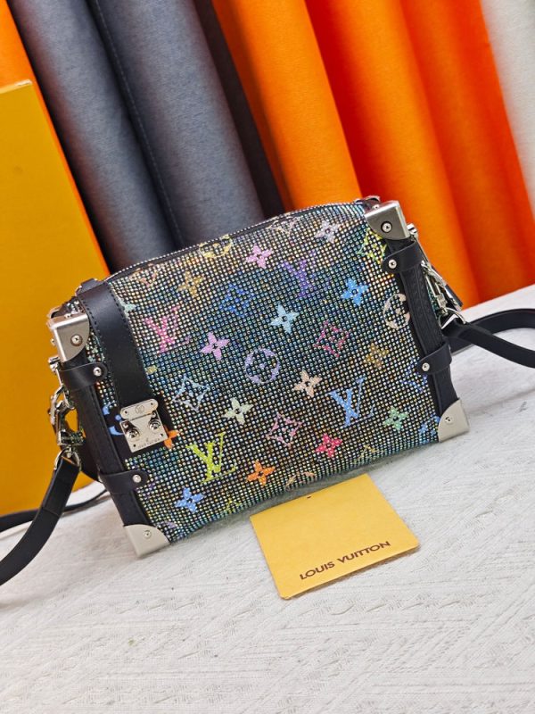 LV Side Trunk Rhinestone Monogram Bag M46907-M46358 BC LV Side Trunk Rhinestone Monogram Bag M46907-M46358 BC