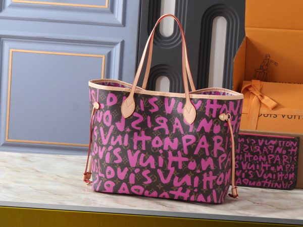 LV x Stephen Sprouse Monogram Graffiti Neverfull MM Bag M40995 BC LV x Stephen Sprouse Monogram Graffiti Neverfull MM Bag M40995 BC