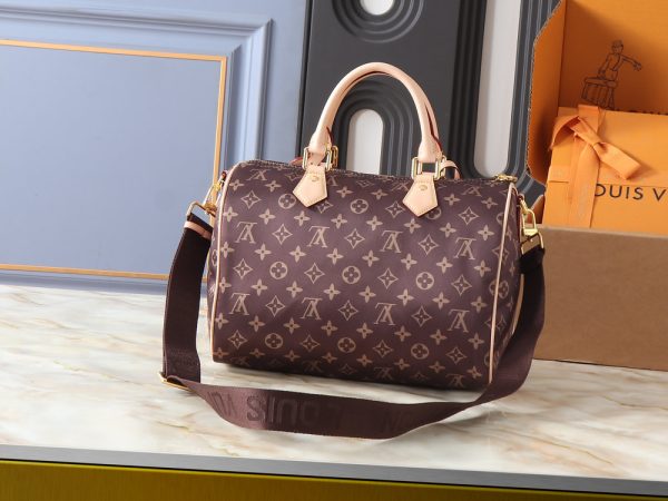 LV Speedy Bandoulière Monogram Brown Bag M2A453-M2A454-M40391 BC LV Speedy Bandoulière Monogram Brown Bag M2A453-M2A454-M40391 BC