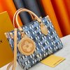 LV OnTheGo PM Monogram Denim Woven Bag M46373 BC
