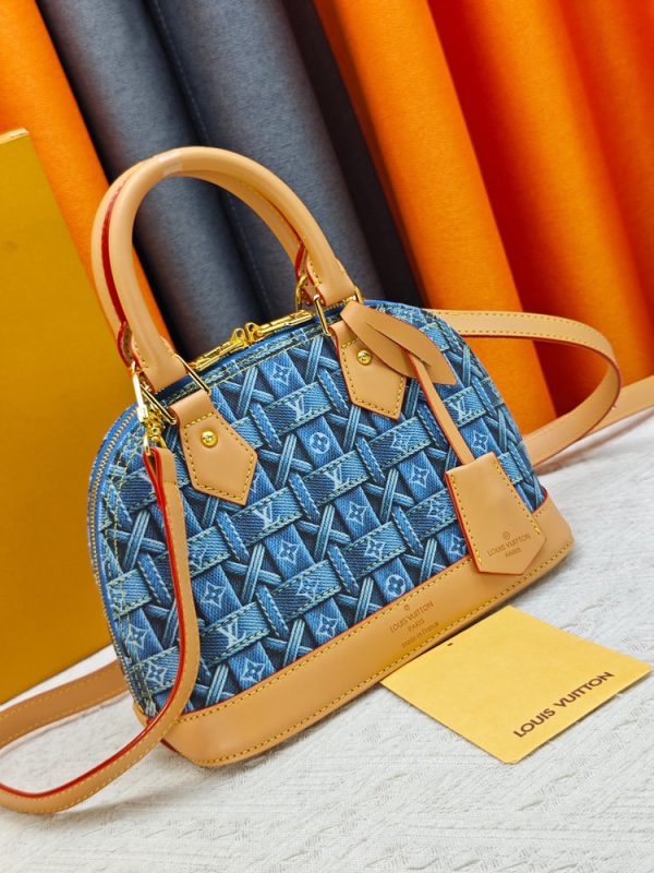 LV Alma Monogram Denim Woven Bag M28902-M53152 BC