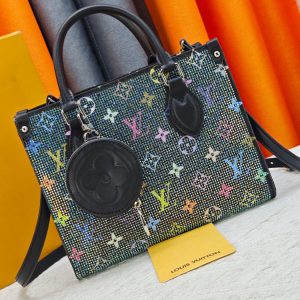 LV OnTheGo PM Rhinestone Monogram Bag M46373 BC