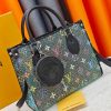 LV OnTheGo PM Rhinestone Monogram Bag M46373 BC LV OnTheGo PM Rhinestone Monogram Bag M46373 BC