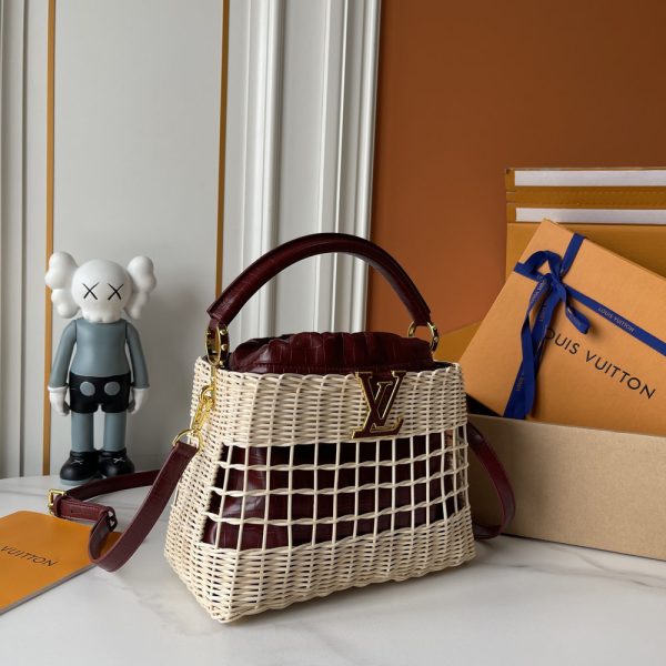 LV Capucines BB Wicker Bag M85481 BC