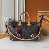 LV Speedy Bandoulière Monogram Patch Embroidery Bag M13282-M15241 BC LV Speedy Bandoulière Monogram Patch Embroidery Bag M13282-M15241 BC