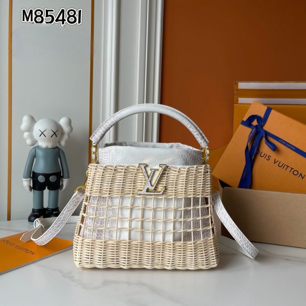 LV Capucines BB Wicker Bag M85481 BC