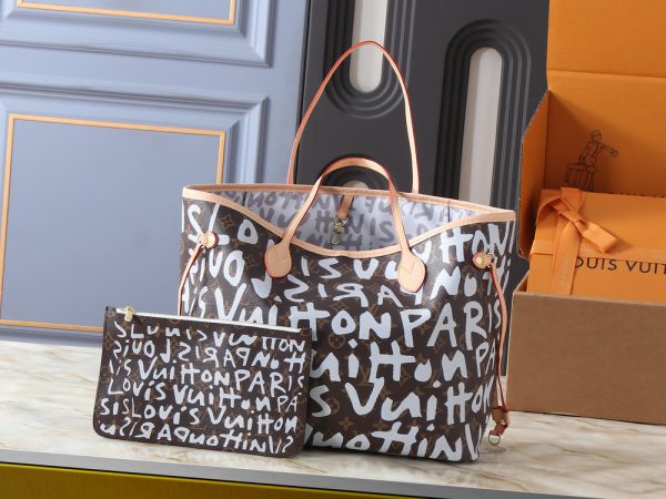 LV x Stephen Sprouse Monogram Graffiti Neverfull MM Bag M40995 BC LV x Stephen Sprouse Monogram Graffiti Neverfull MM Bag M40995 BC