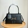 GG Paparazzo Top Handle Bag in Black Leather 875018 BC GG Paparazzo Top Handle Bag in Black Leather 875018 BC
