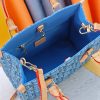 LV OnTheGo PM Monogram Denim Woven Bag M46373 BC