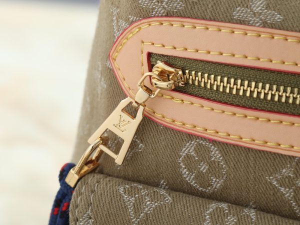 LV Baggy Monogram Denim Green Bag M27328-M27329-M28266 BC