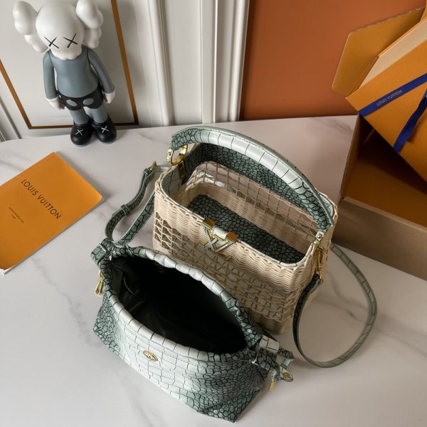 LV Capucines BB Wicker Bag M85481 BC