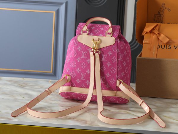 LV Montsouris PM Monogram Denim Bag M11197-M11198 BC