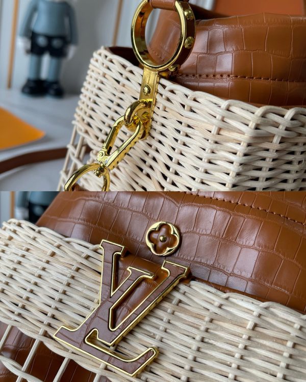 LV Capucines BB Wicker Bag M85481 BC