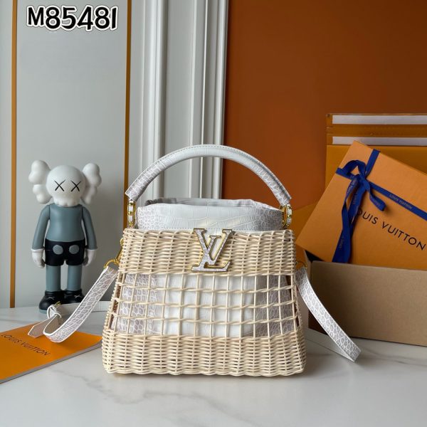 LV Capucines BB Wicker Bag M85481 BC