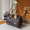 LV Speedy Bandoulière Monogram Patch Embroidery Bag M13282-M15241 BC LV Speedy Bandoulière Monogram Patch Embroidery Bag M13282-M15241 BC