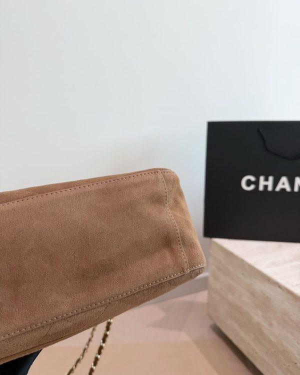 CN Suede Souplissimo Maxi Flap Bag QA CN Suede Souplissimo Maxi Flap Bag QA