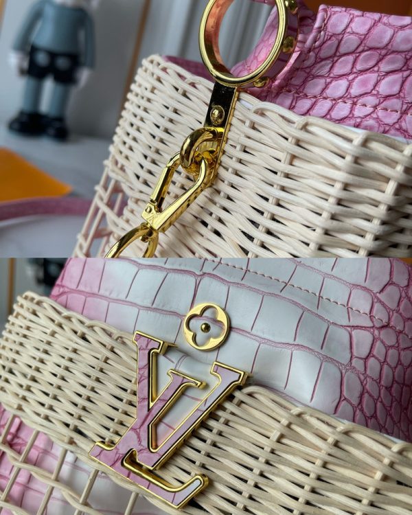 LV Capucines BB Wicker Bag M85481 BC
