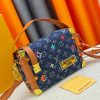 LV Side Trunk PM Monogram Denim Bag M26287-M46358 BC LV Side Trunk PM Monogram Denim Bag M26287-M46358 BC