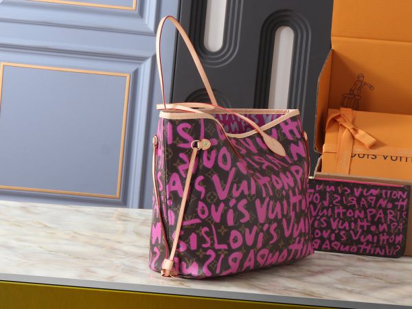 LV x Stephen Sprouse Monogram Graffiti Neverfull MM Bag M40995 BC LV x Stephen Sprouse Monogram Graffiti Neverfull MM Bag M40995 BC