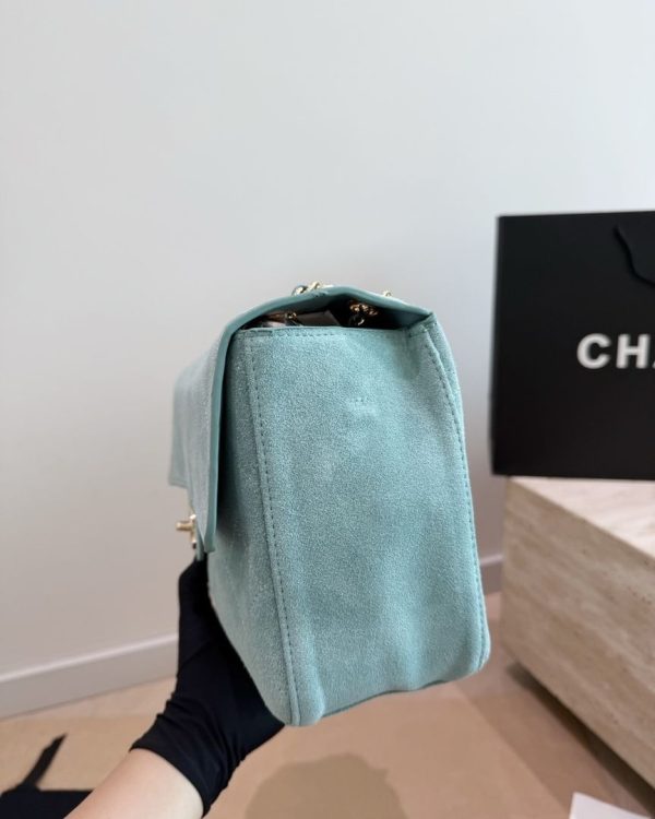 CN Suede Souplissimo Maxi Flap Bag QA CN Suede Souplissimo Maxi Flap Bag QA