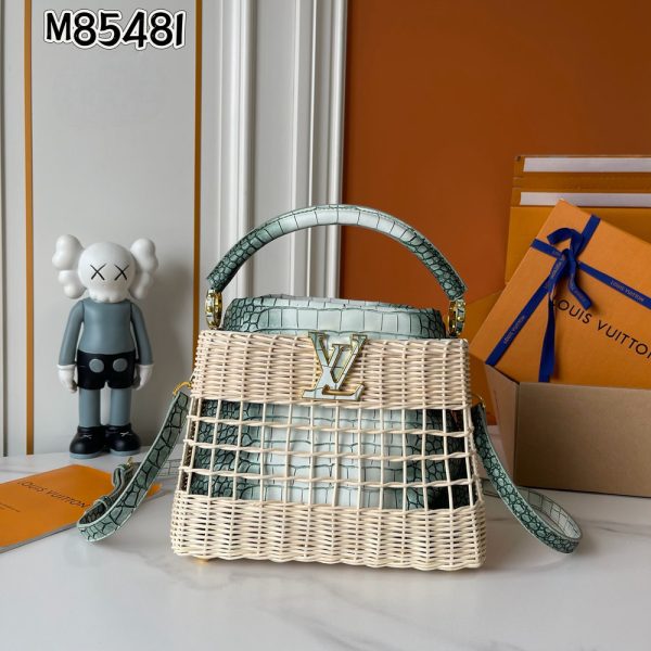 LV Capucines BB Wicker Bag M85481 BC