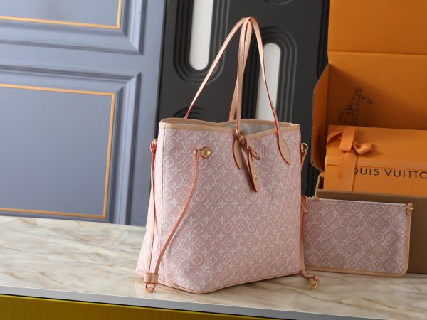 LV Neverfull MM Monogram Jacquard Bag M2A381-M40995 BC LV Neverfull MM Monogram Jacquard Bag M2A381-M40995 BC