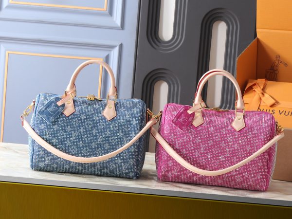 LV Speedy Bandoulière 30 Rhinestones Bag M14430-M13344 BC