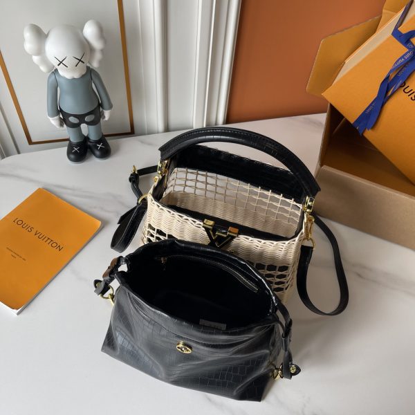 LV Capucines BB Wicker Bag M85481 BC