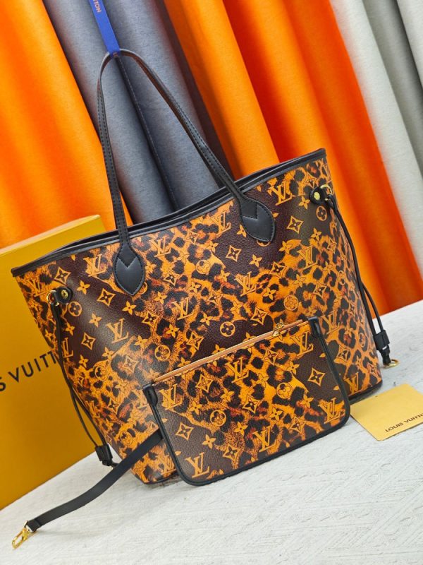LV Neverfull MM Monogram Leopard Canvas Bag M40995 BC LV Neverfull MM Monogram Leopard Canvas Bag M40995 BC