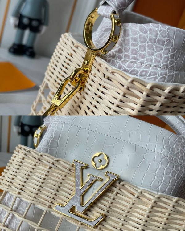 LV Capucines BB Wicker Bag M85481 BC