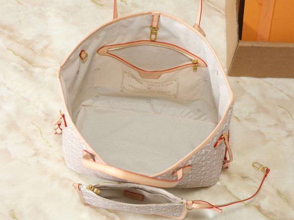 LV Neverfull MM Monogram Jacquard Bag M2A381-M40995 BC LV Neverfull MM Monogram Jacquard Bag M2A381-M40995 BC