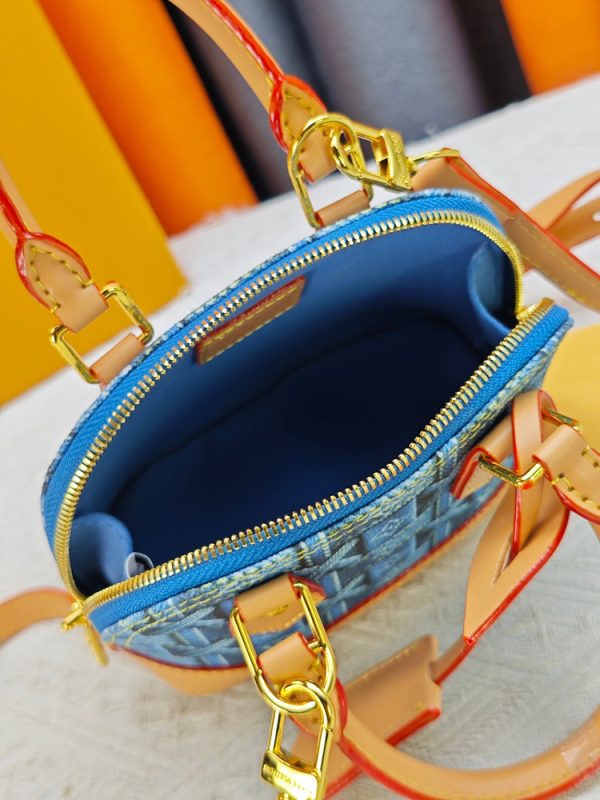 LV Alma Monogram Denim Woven Bag M28902-M53152 BC