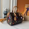 LV Speedy Bandoulière Monogram Patch Embroidery Bag M13282-M15241 BC LV Speedy Bandoulière Monogram Patch Embroidery Bag M13282-M15241 BC
