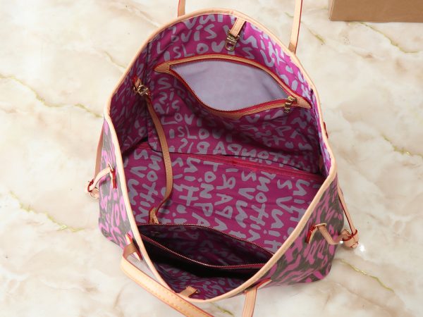 LV x Stephen Sprouse Monogram Graffiti Neverfull MM Bag M40995 BC LV x Stephen Sprouse Monogram Graffiti Neverfull MM Bag M40995 BC