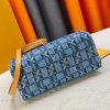 LV OnTheGo PM Monogram Denim Woven Bag M46373 BC