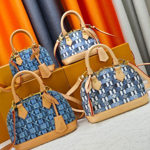 LV Alma Monogram Denim Woven Bag M28902-M53152 BC