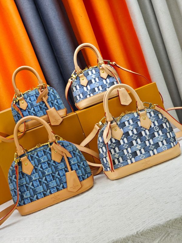 LV Alma Monogram Denim Woven Bag M28902-M53152 BC