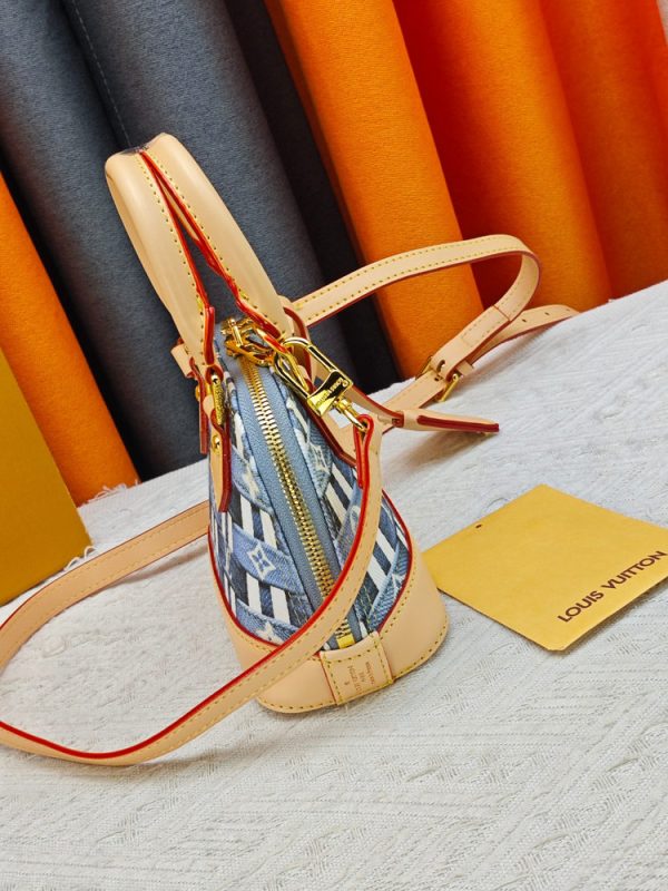 LV Alma Monogram Denim Woven Bag M28902-M53152 BC