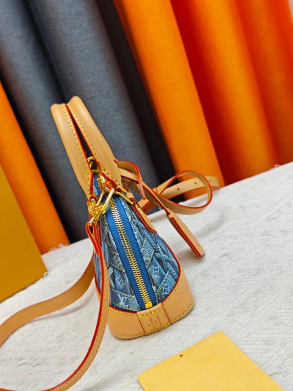 LV Alma Monogram Denim Woven Bag M28902-M53152 BC