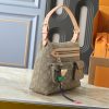LV Baggy Monogram Denim Green Bag M27328-M27329-M28266 BC