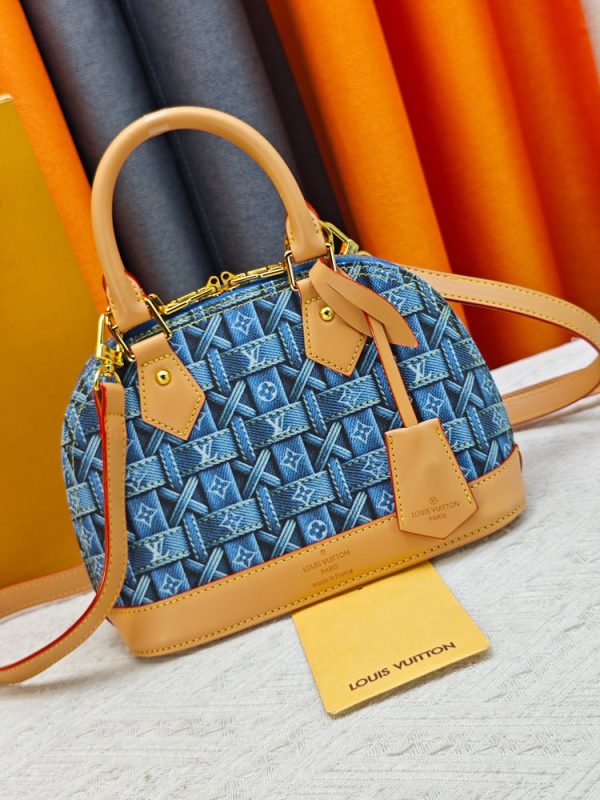 LV Alma Monogram Denim Woven Bag M28902-M53152 BC