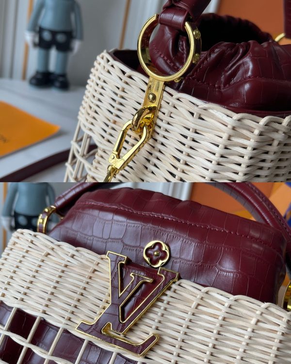 LV Capucines BB Wicker Bag M85481 BC
