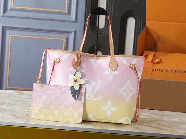 LV Monogram By The Pool Neverfull MM Bag M45680 BC LV Monogram By The Pool Neverfull MM Bag M45680 BC