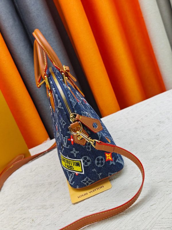 LV Alma PM Monogram Denim Patches Bag M53152-M53151 BC
