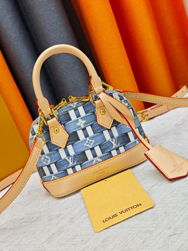 LV Alma Monogram Denim Woven Bag M28902-M53152 BC
