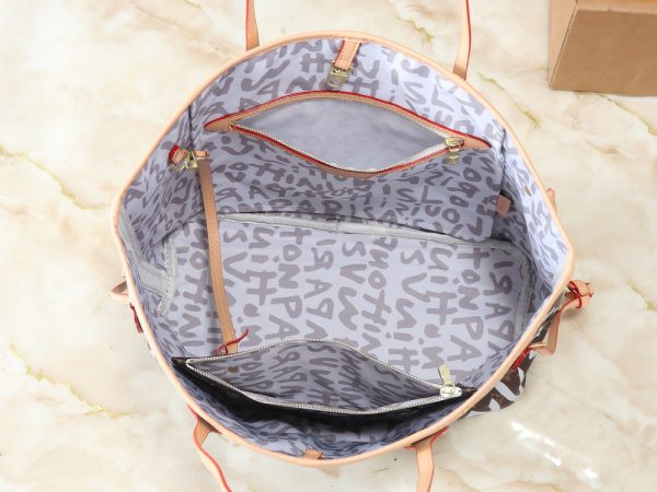 LV x Stephen Sprouse Monogram Graffiti Neverfull MM Bag M40995 BC LV x Stephen Sprouse Monogram Graffiti Neverfull MM Bag M40995 BC