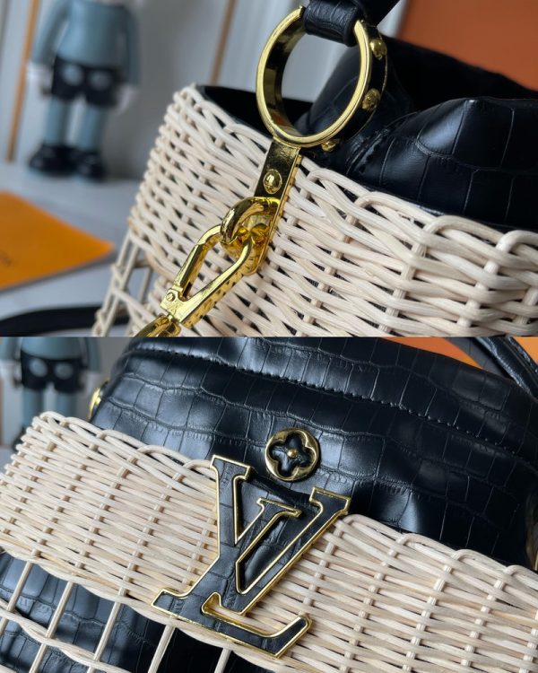 LV Capucines BB Wicker Bag M85481 BC