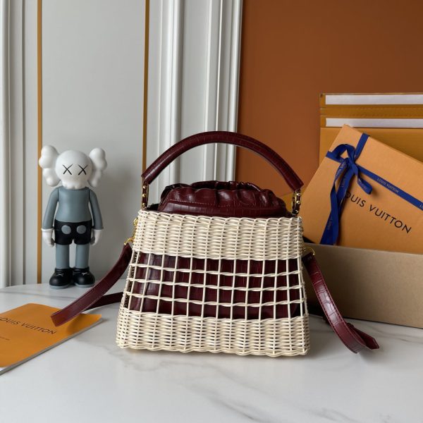 LV Capucines BB Wicker Bag M85481 BC
